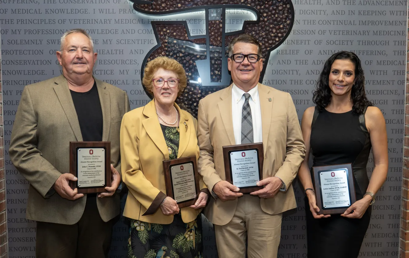 2025 Honorees John Prososki, Susan Orosz, Tod Beckett, Ashlie Saffire