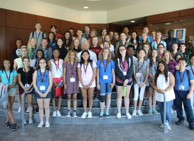 students of the 2018 Vet Prep Camp