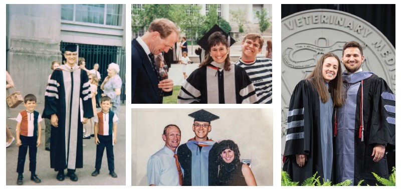 The Coatney family experienced their fourth Oath and Hooding Ceremony at Ohio State this past spring when Tyler Smith earned his DVM.