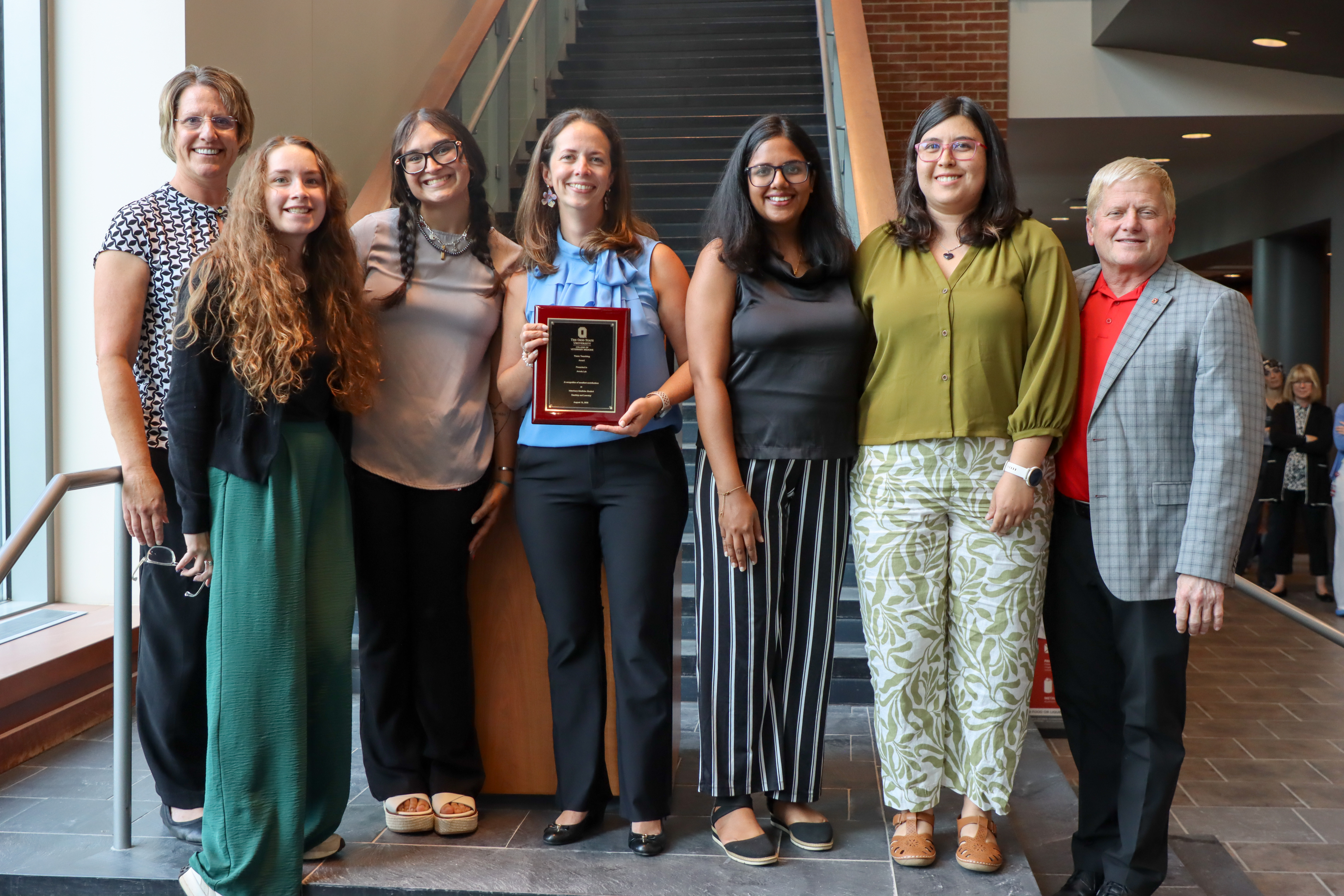Arruda Lab receives Team Teaching Award