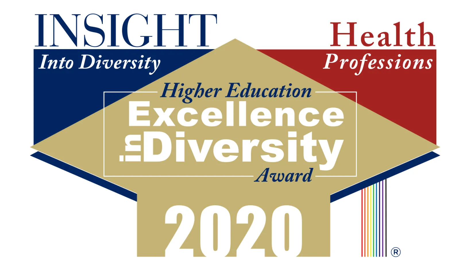Graphic for the 2020 Higher EducationExcellence in Diversity award