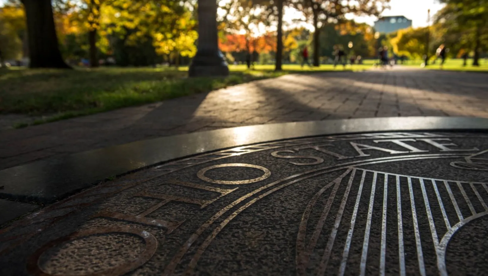 ohio state seal on the oval 