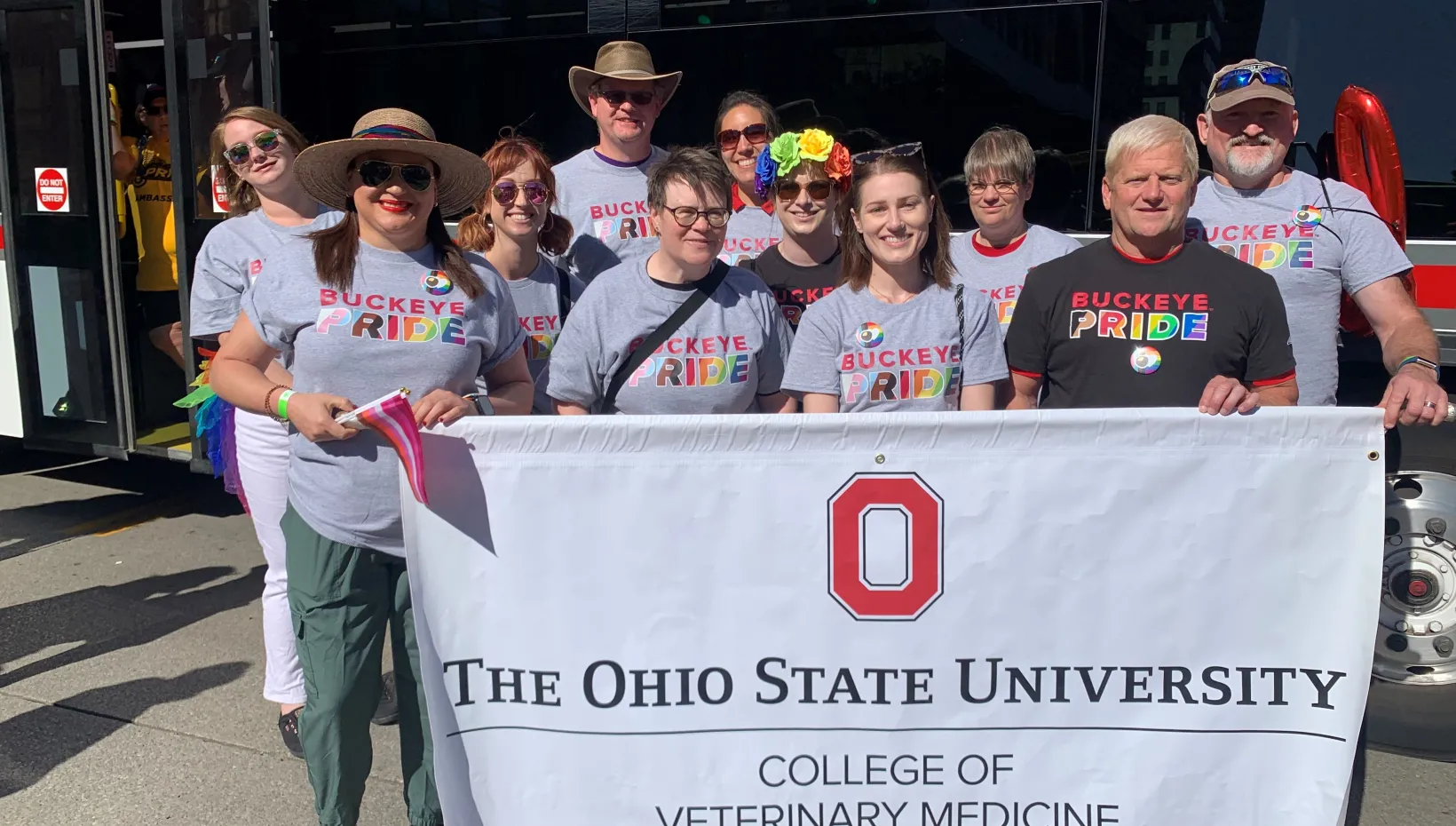 osu cvm at columbus pride parade 2022