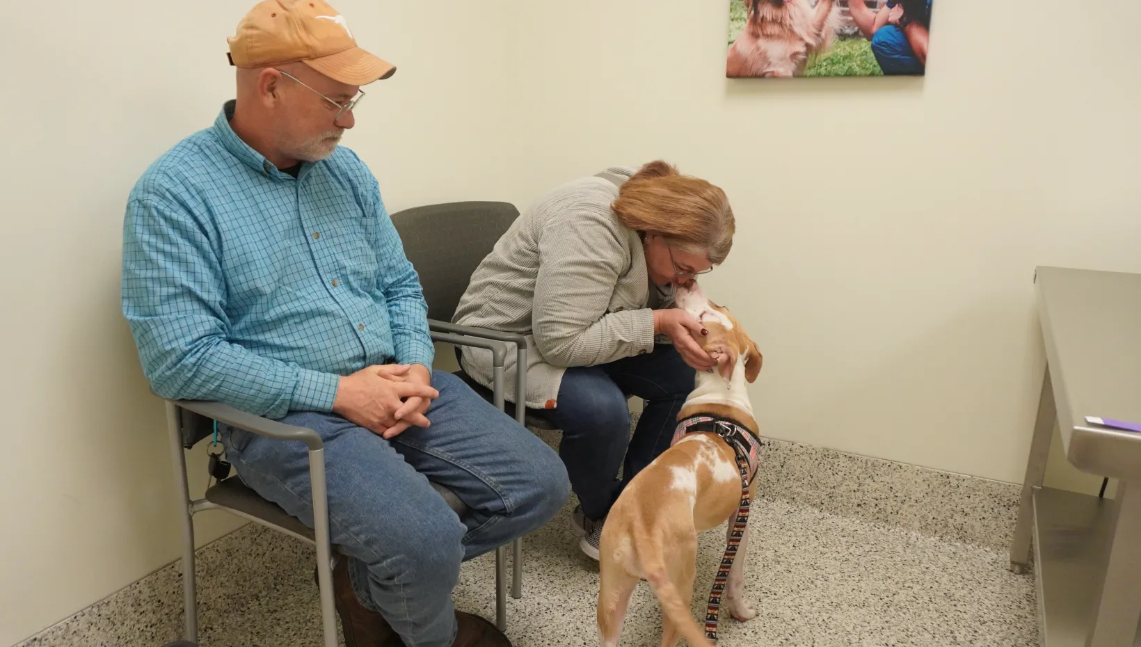 Reba and her owners 