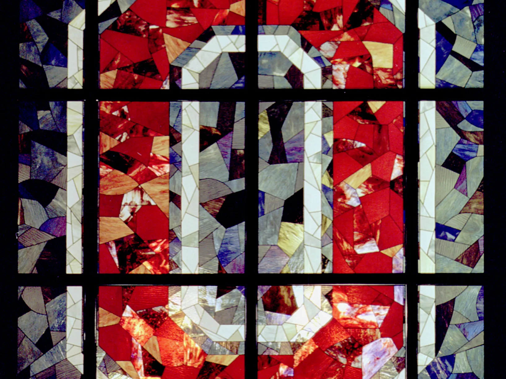 Stained Glass Block O