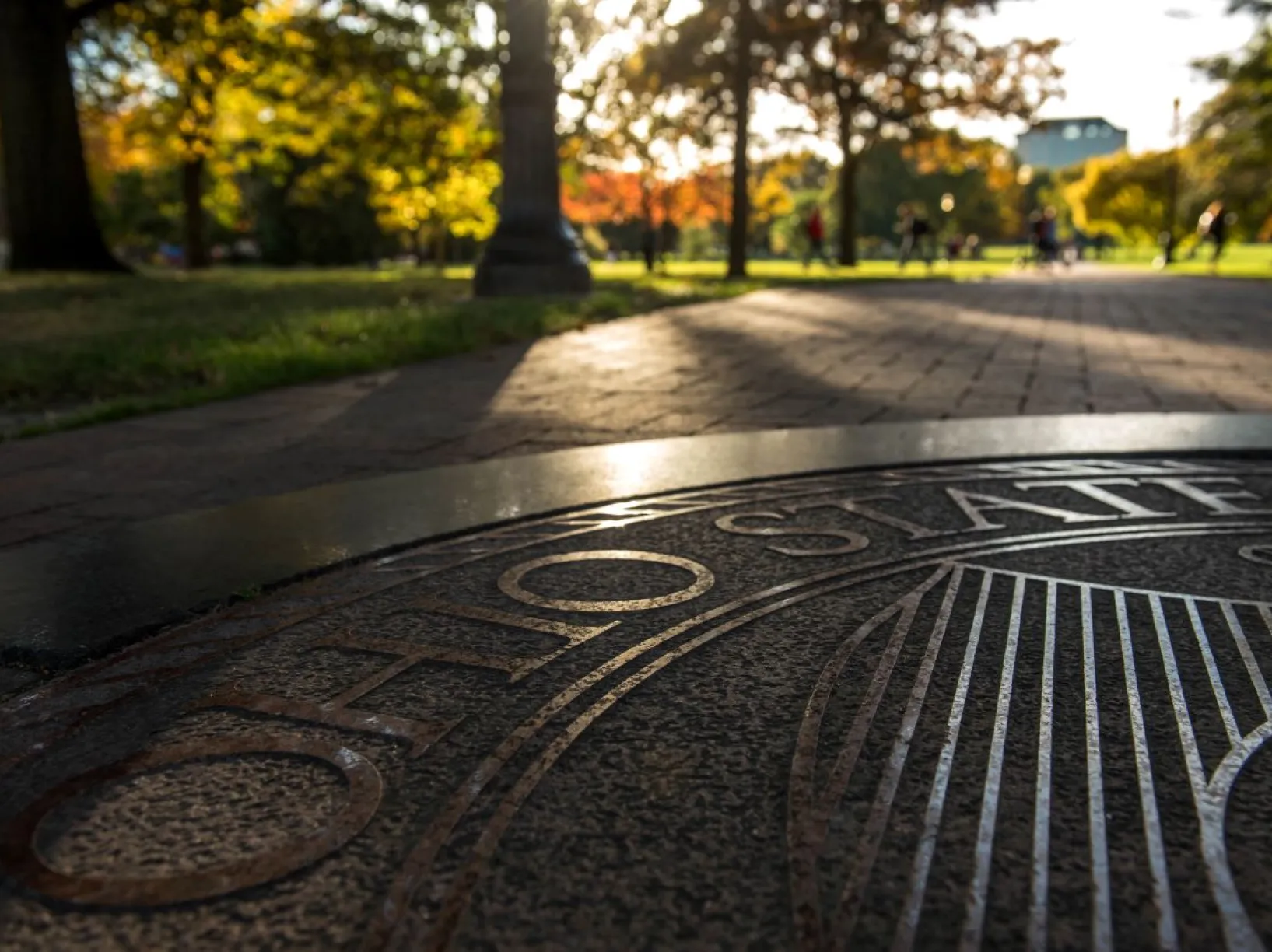 ohio state seal on the oval 