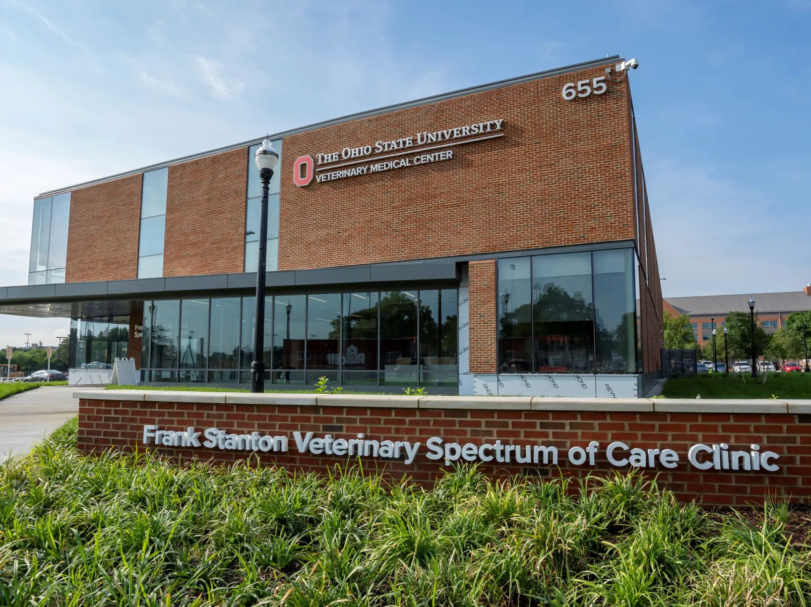 Scenic shot of the Frank Stanton Veterinary Spectrum of Care Clinic