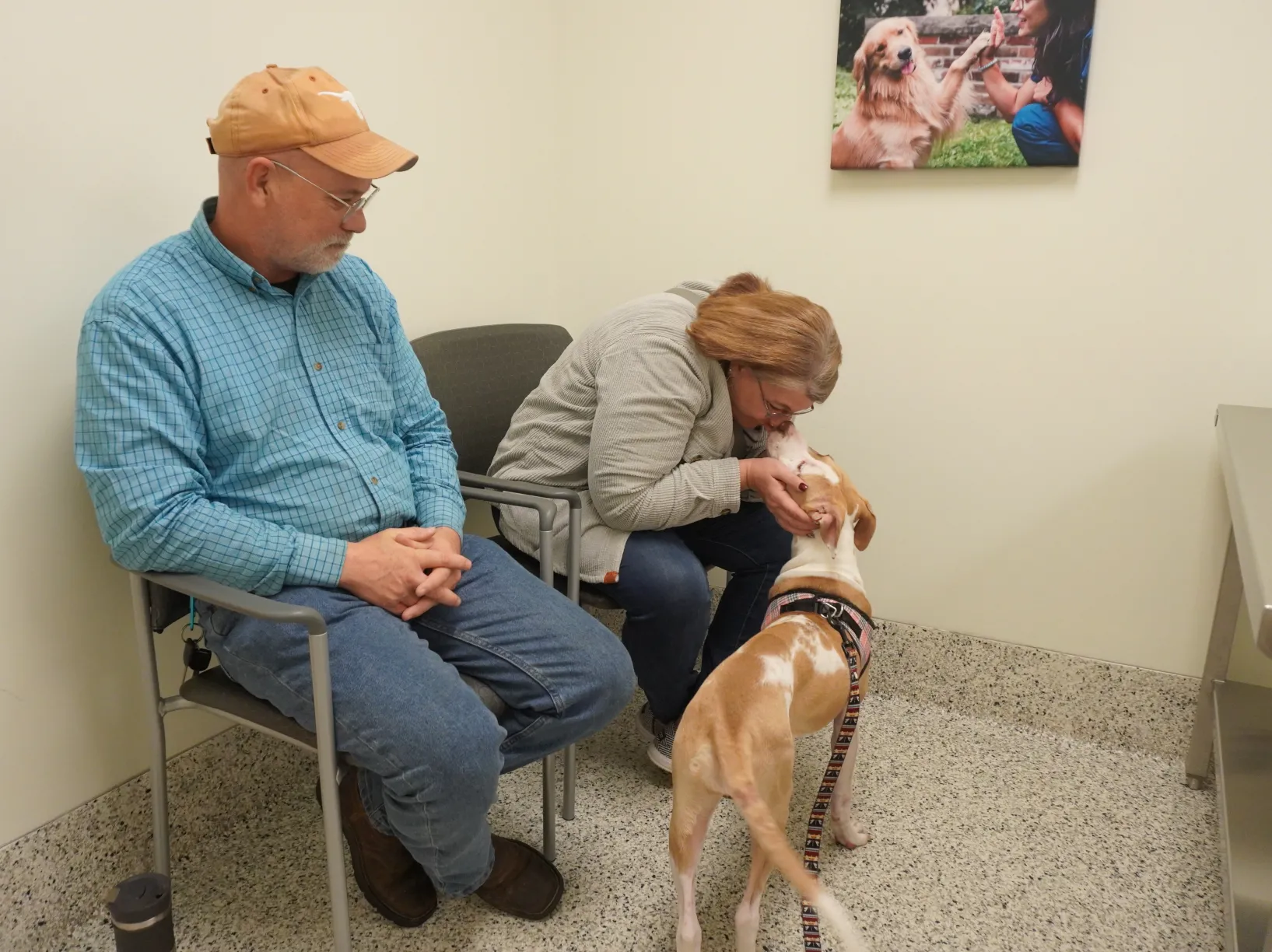 Reba and her owners 