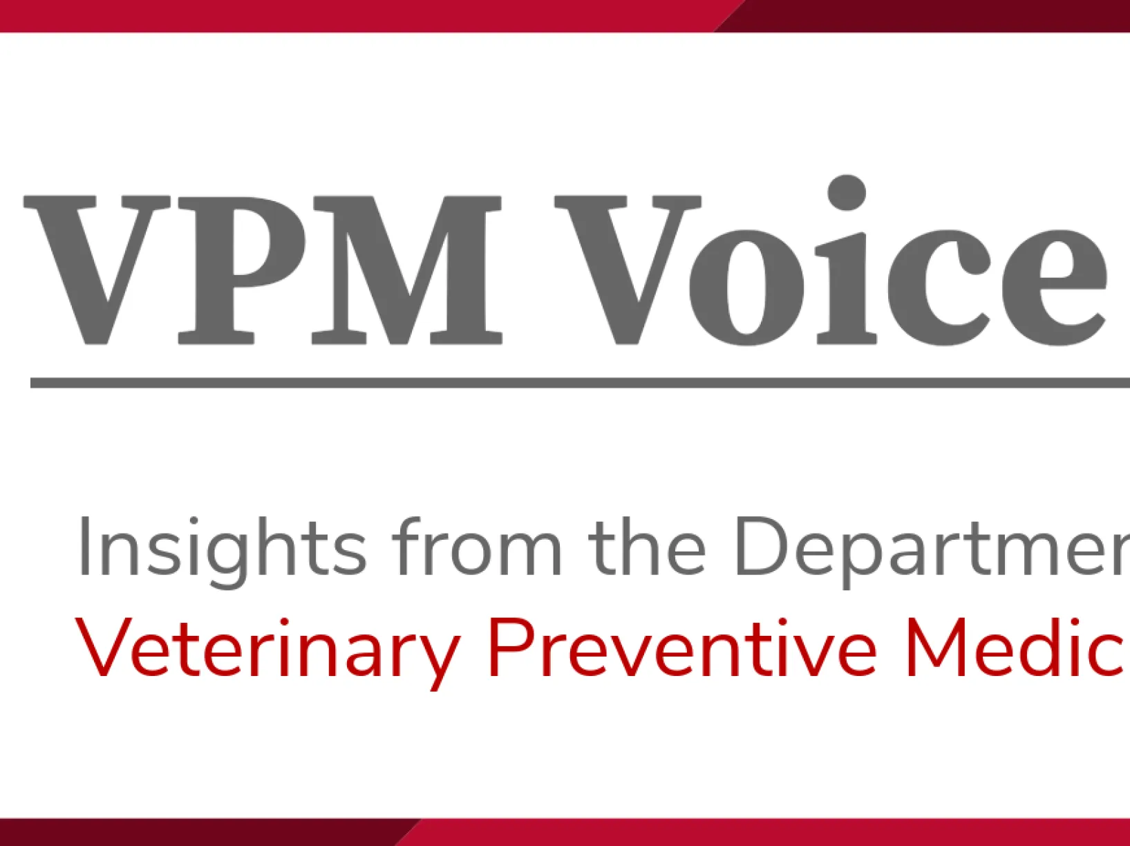 VPM Voice: Summer 2026
