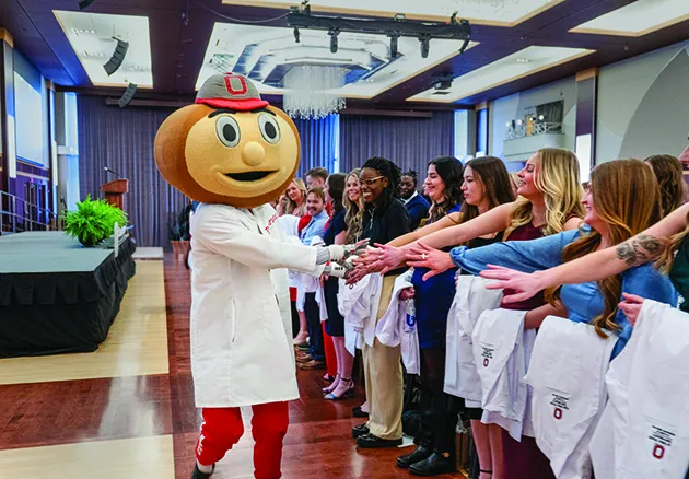 brutus at cvm white coat