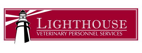 logo for lighthouse veterinary personnel services