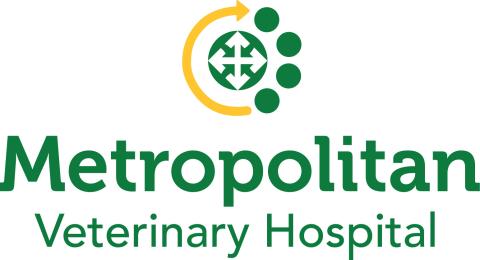 logo for metropolitan veterinary hospital