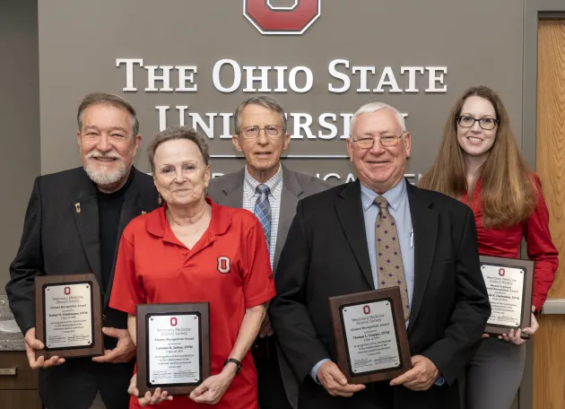 2024 alumni society award winner group photo